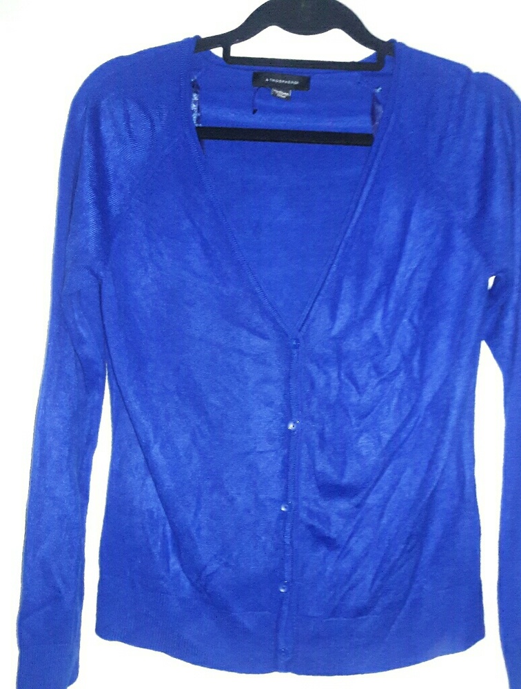 Blue Cardigan